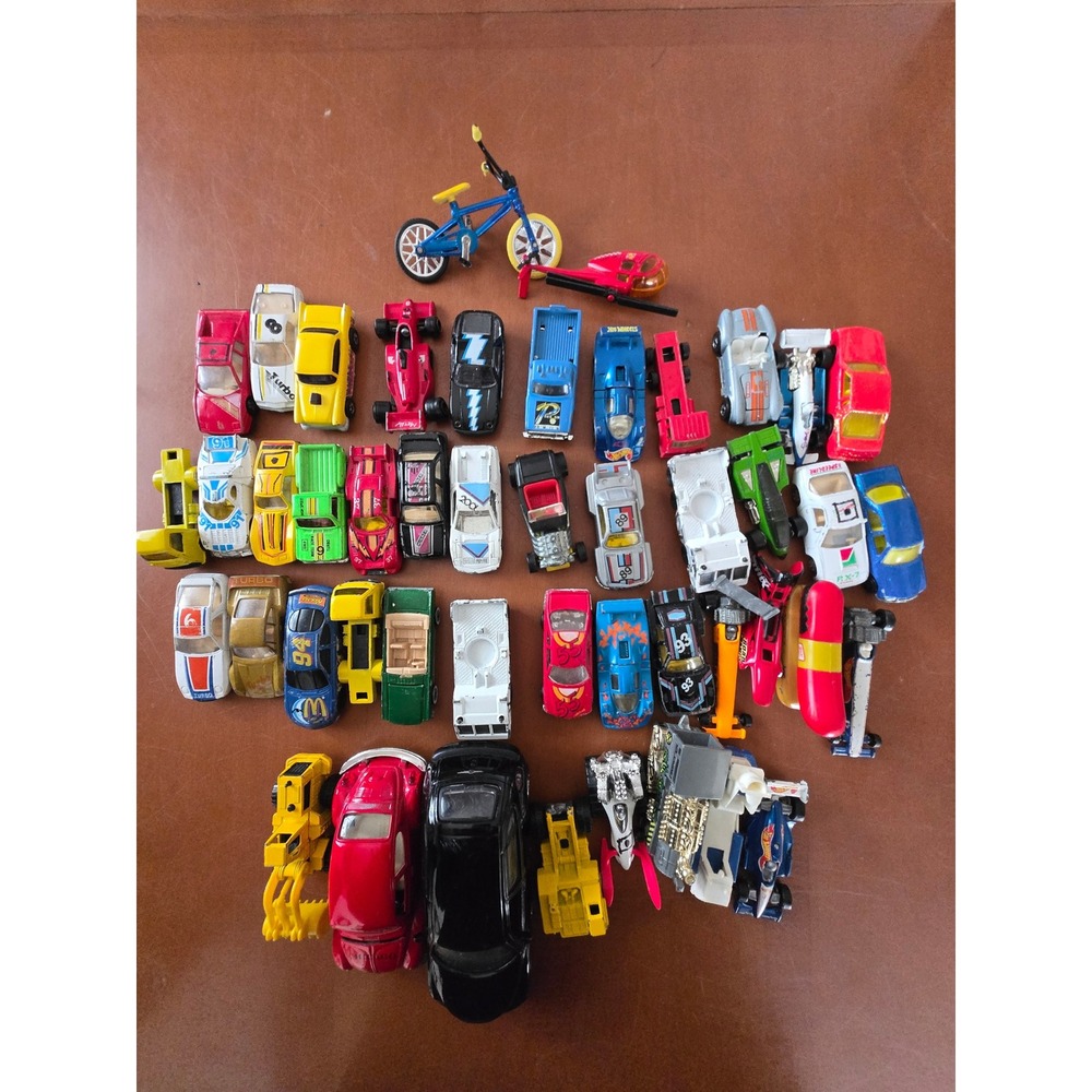Vintage Diecast Car Lot Hot Wheels Matchbox Micro Machines Mixed 80s 90s